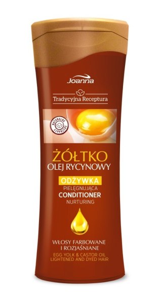 JOANNA Tradycyjna Receptura Odżywka pielęgnująca - Żółtko i olej rycynowy 300 g