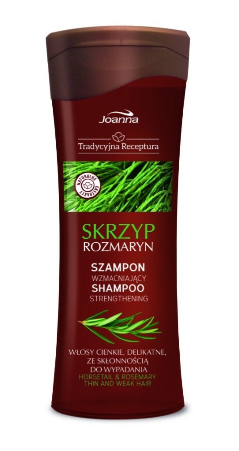 JOANNA Tradycyjna Receptura Szampon wzmacniający - Skrzyp i rozmaryn 300 ml