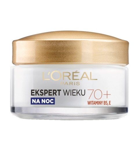 LOREAL Ekspert Wieku 70+ Przeciwzmarszczkowy Krem odżywczy na noc 50 ml LOREAL Ekspert Wieku 70+ Przeciwzmarszczkowy Krem odżywczy na noc 50 ml