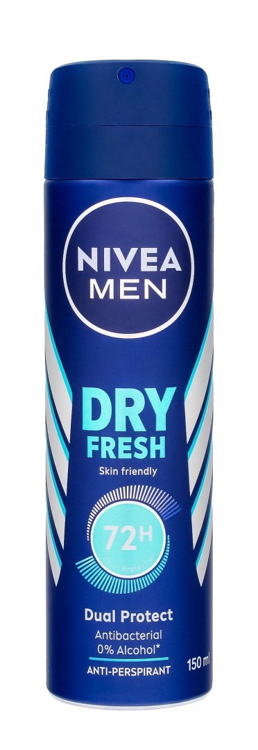 NIVEA MEN Antyperspirant w sprayu Dry Fresh 150 ml NIVEA MEN Antyperspirant w sprayu Dry Fresh 150 ml
