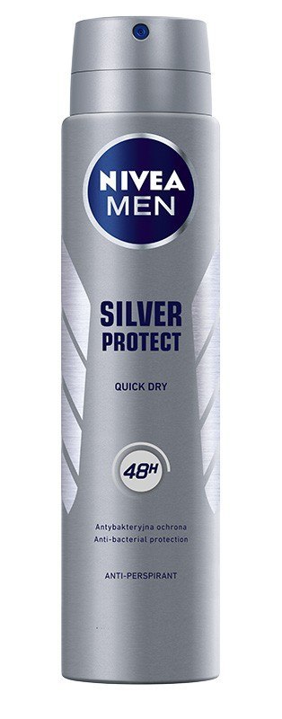 NIVEA MEN Antyperspirant w sprayu Silver Protect 250 ml
