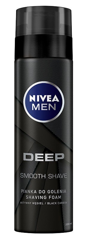 NIVEA MEN Pianka do golenia Deep Smooth Shave 200 ml