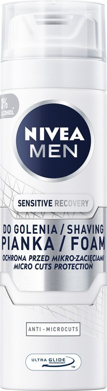 NIVEA MEN Regenerująca pianka do golenia Sensitive Recovery 200 ml