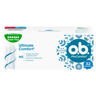 O.B.ProComfort Ultimate Super Plus komfortowe tampony 1op.-32szt