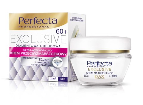 PERFECTA Exclusive 60+ Krem przeciwzmarszczkowy - Ultra-Wygładzający na dzień i noc 50 ml PERFECTA Exclusive 60+ Krem przeciwzmarszczkowy - Ultra-Wygładzający na dzień i noc 50 ml