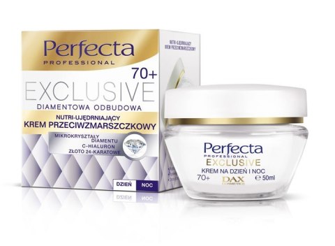 PERFECTA Exclusive 70+ Krem przeciwzmarszczkowy - Nutri-Ujędrniający na dzień i noc 50 ml