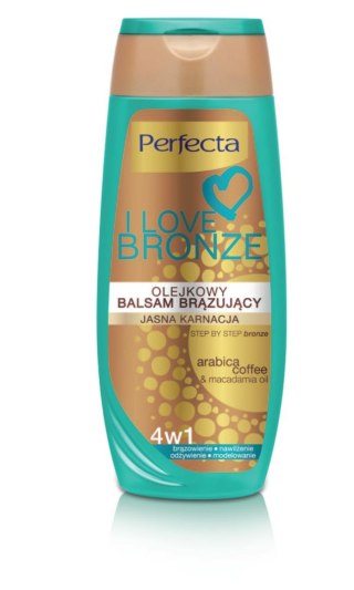 PERFECTA I Love Bronze Balsam brązujący olejkowy - jasna karnacja 250 ml