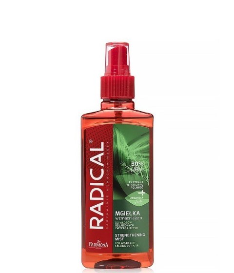 RADICAL Mgiełka wzmacniająca do włosów osłabionych i wypadających 200 ml RADICAL Mgiełka wzmacniająca do włosów osłabionych i wypadających 200 ml
