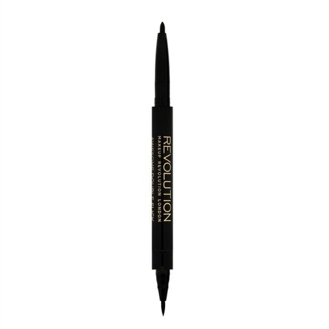 REVOLUTION Awesome Eyeliner Felt and Kohl Dwustronny czarny eyeliner w pisaku REVOLUTION Awesome Eyeliner Felt and Kohl Dwustronny czarny eyeliner w pisaku