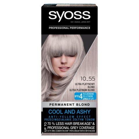 Schwarzkopf Syoss Farba do włosów nr 10_55 Ultra Platynowy Blond 1op.