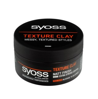 Schwarzkopf Syoss Glinka do włosów silnie matująca Texture Clay 100ml