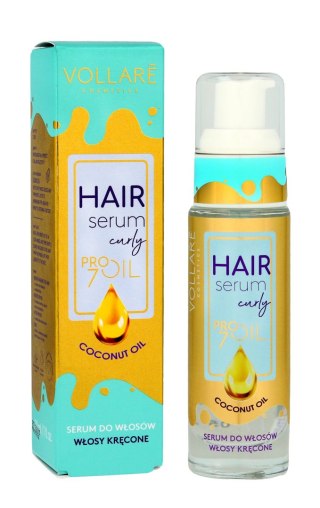 Vollare Pro Oils Perfect Curls Serum do włosów kręconych Coconut Oil 30ml