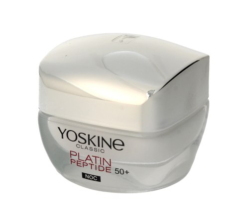 YOSKINE Platin Peptide 50+ Krem max-regenerator skóry na noc 50 ml