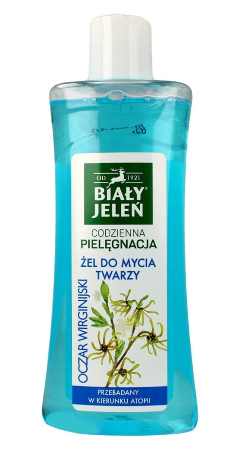 Biały Jeleń Codzienna Pielęgnacja Żel do mycia twarzy Oczar Wirginijski 265ml