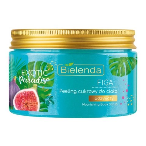 Bielenda Exotic Paradise Peeling cukrowy do ciała odżywczy Figa 350ml