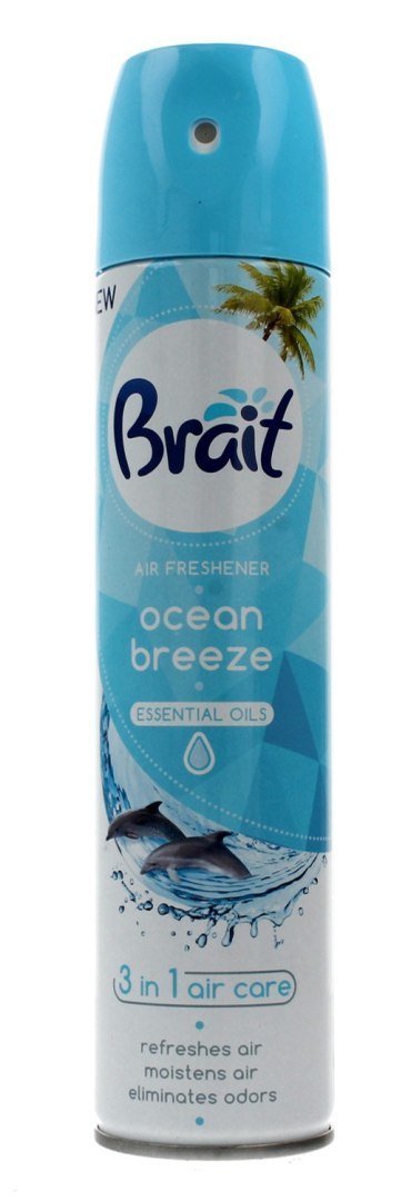 Brait Air Care 3in1 Odświeżacz powietrza klasyczny Ocean Breeze 300ml