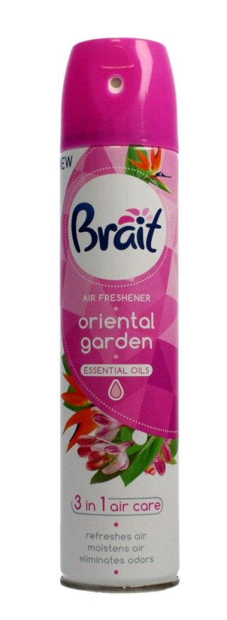 Brait Air Care 3in1 Odświeżacz powietrza klasyczny Oriental Garden 300ml