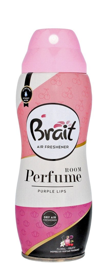 Brait Dry Air Freshener Suchy odświeżacz powietrza Room Perfume - Purple Lips 300ml Brait Dry Air Freshener Suchy odświeżacz powietrza Room Perfume - Purple Lips 300ml