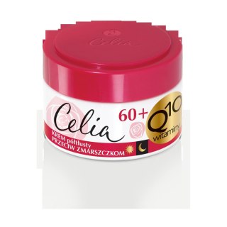 CELIA Q10 Witaminy 60+ Przeciwzmarszczkowy krem półtłusty z ceramidami 50 ml