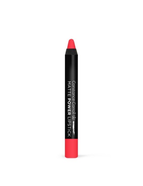 Constance Carroll Matte Power Lipstick Pomadka matowa w kredce nr 04 Bright Red 1szt