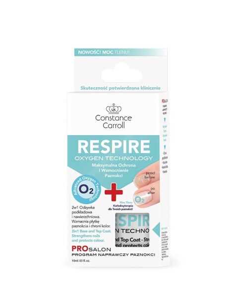 Constance Carroll Nail Care Odżywka do paznokci Respire Oxygen Technology 10ml Constance Carroll Nail Care Odżywka do paznokci Respire Oxygen Technology 10ml