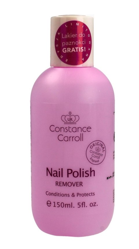 Constance Carroll Zmywacz do paznokci acetonowy z odżywką 150ml