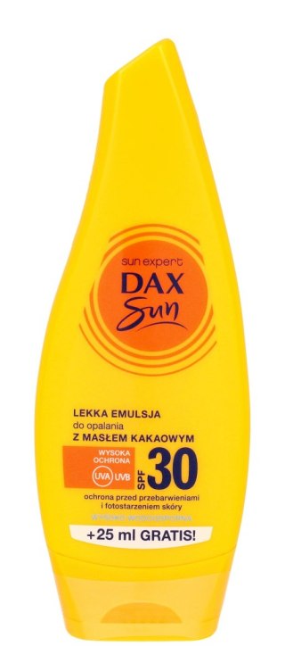 DAX Sun Emulsja ochronna do opalania SPF 30 z masłem kakaowym 175 ml