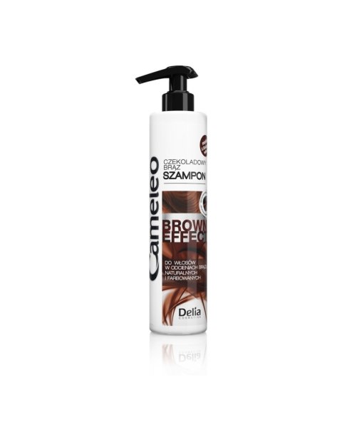 DELIA COSMETICS CAMELEO BROWN EFFECT Odświeżający szampon z efektem pogłębienia koloru dla brunetek 250ml