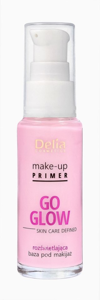 DELIA COSMETICS Go Glow Rozświetlająca Baza pod makijaż 30ml