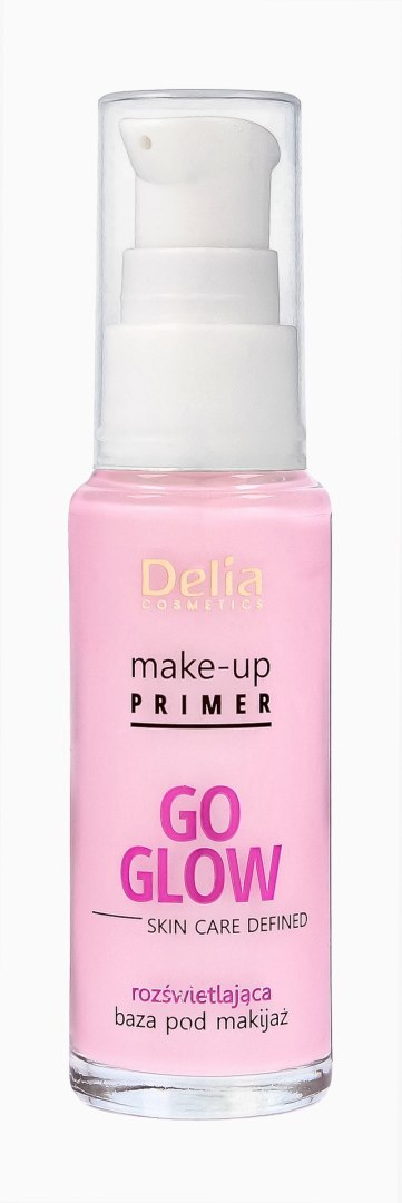 DELIA COSMETICS Go Glow Rozświetlająca Baza pod makijaż 30ml