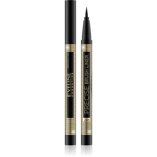 EVELINE Precise Brush Liner Eyeliner z pędzelkiem - czarny