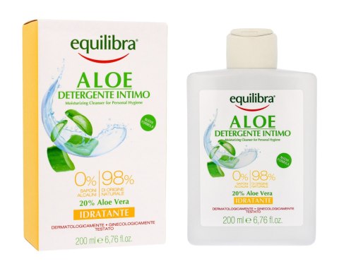 Equilibra Aloe Natural Protection Żel do higieny intymnej nawilżający 200ml