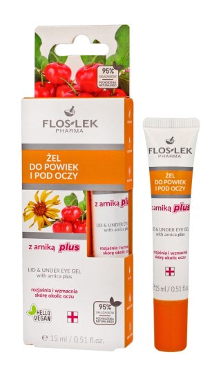 FLOSLEK Oczy Żel do powiek i pod oczy z arniką PLUS 15 ml