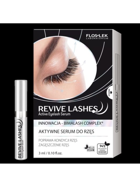 Floslek Revive Lashes Aktywne serum do rzęs 3 ml