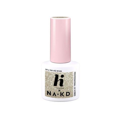 HI HYBRID Lakier hybrydowy #106 Crystal Glam 5 ml HI HYBRID Lakier hybrydowy #106 Crystal Glam 5 ml