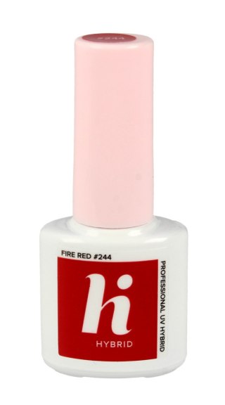 HI HYBRID Lakier hybrydowy Moments #244 Fire Red 5 ml