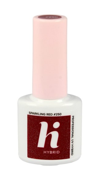 HI HYBRID Lakier hybrydowy Moments #250 Sparkling Red 5 ml