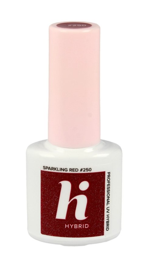 HI HYBRID Lakier hybrydowy Moments #250 Sparkling Red 5 ml HI HYBRID Lakier hybrydowy Moments #250 Sparkling Red 5 ml