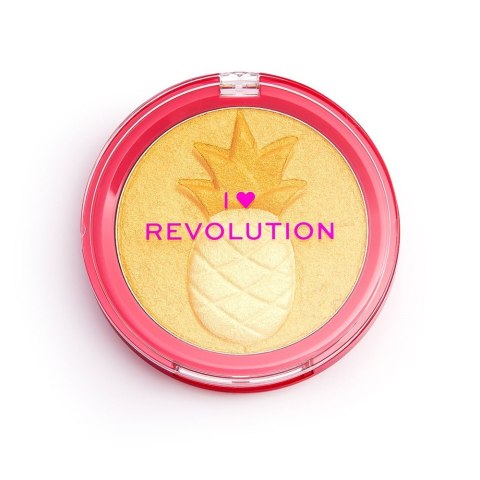I HEART REVOLUTION Fruity Highlighter Pineapple rozświetlacz do twarzy I HEART REVOLUTION Fruity Highlighter Pineapple rozświetlacz do twarzy