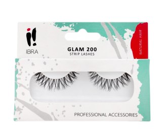 IBRA Rzęsy na pasku Glam 200 1 para