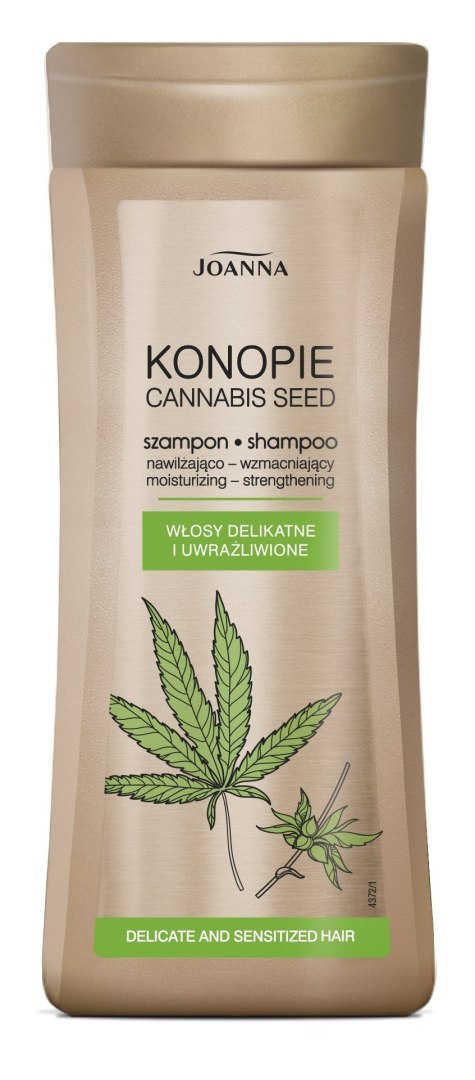JOANNA Konopie Szampon nawilżająco-wzmacniający do włosów delikatnych i uwrażliwionych 200 ml JOANNA Konopie Szampon nawilżająco-wzmacniający do włosów delikatnych i uwrażliwionych 200 ml
