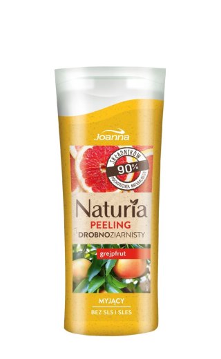 JOANNA Naturia Peeling drobnoziarnisty do ciała Grejpfrut 100 g