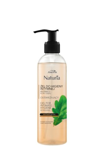 JOANNA Naturia Żel do higieny intymnej odświeżający z korą dębu 240 ml