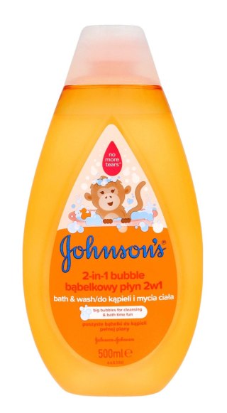 Johnson`s Baby Bubble Bąbelkowy Płyn do kąpieli 2w1 dla dzieci 500ml