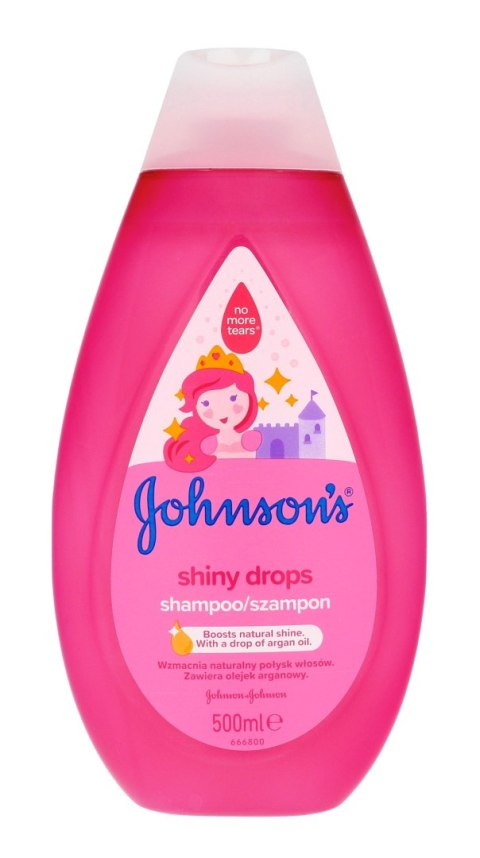 Johnson`s Baby Shiny Drops Szampon do włosów dla dzieci 500ml