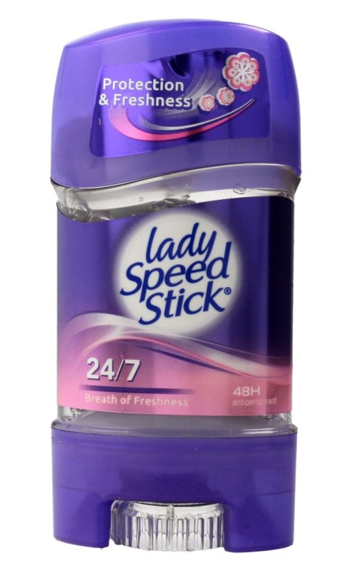 LADY SPEED STICK Dezodorant w żelu 24/7 Breath of Freshness 65 g