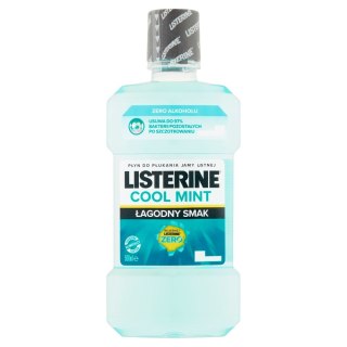 Listerine Cool Mint Płyn do płukania jamy ustnej Łagodny Smak 500ml