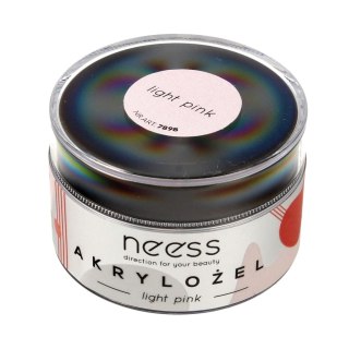 NEESS Akrylożel budujący i przedłużający płytkę - Light Pink (7898) 15 g