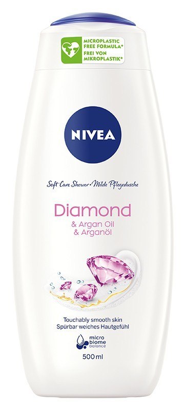 NIVEA Care Shower Pielęgnujący żel pod prysznic Diamond & Argan Oil 500 ml