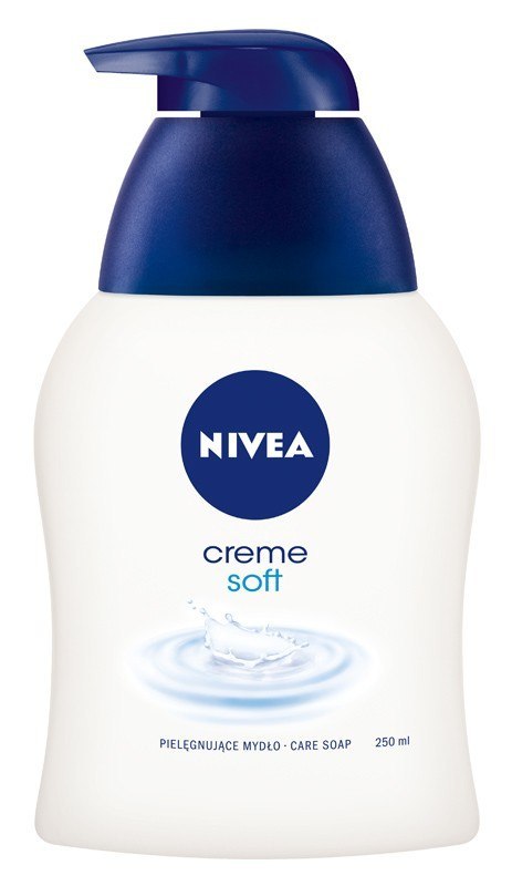 NIVEA Care Soap Pielęgnujące mydło w płynie z mleczkiem migdałowym Creme Soft 250 ml